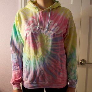 tie-dye barbie hoodie